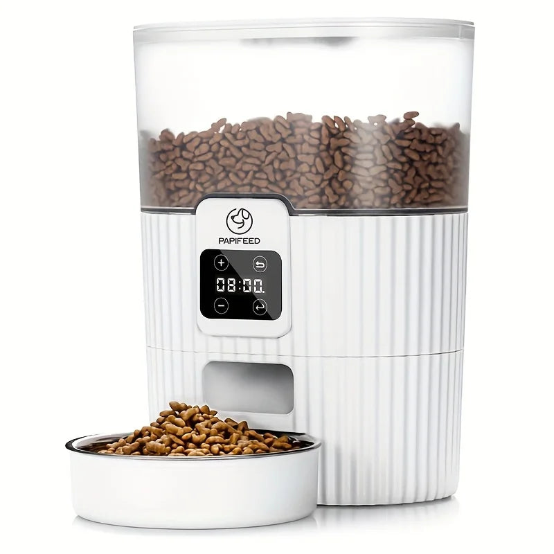 PAPIFEED cat automatic feeder dog fixed feeding machine cat food dog food wifi remote smart cat pet food dispenser (Copy) (Copy)